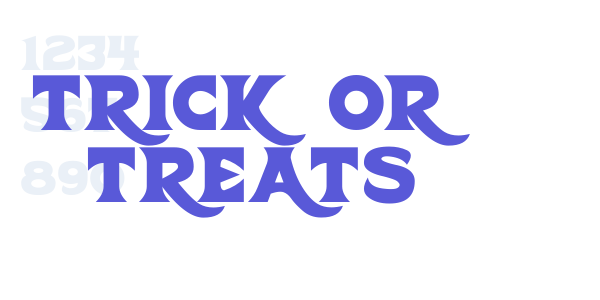 Trick Or Treats font