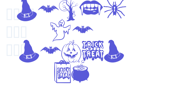 Trick or Treat BV font