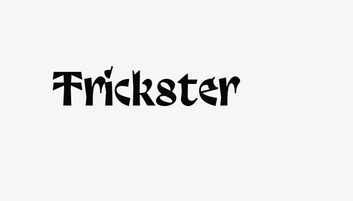 Trickster font download