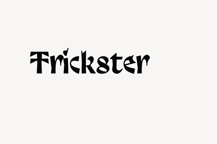 Trickster font download