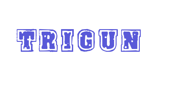 Trigun font