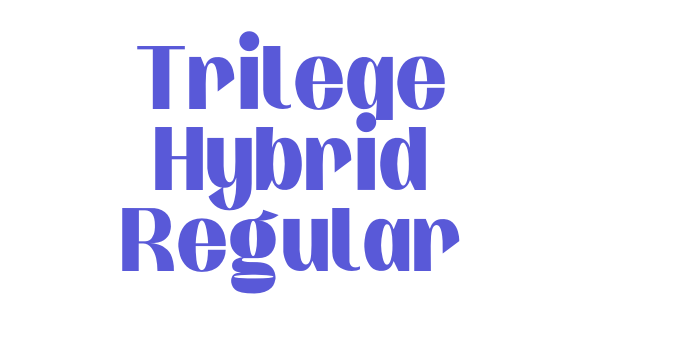 Trileqe Hybrid Regular Font Download