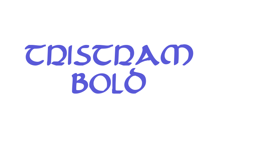 Tristram Bold Font Download