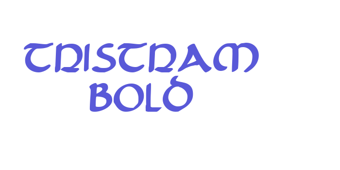 Tristram Bold Font Download