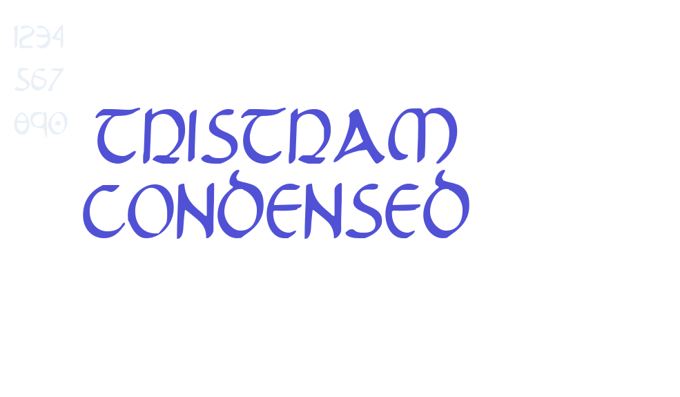 Tristram Condensed-font-download