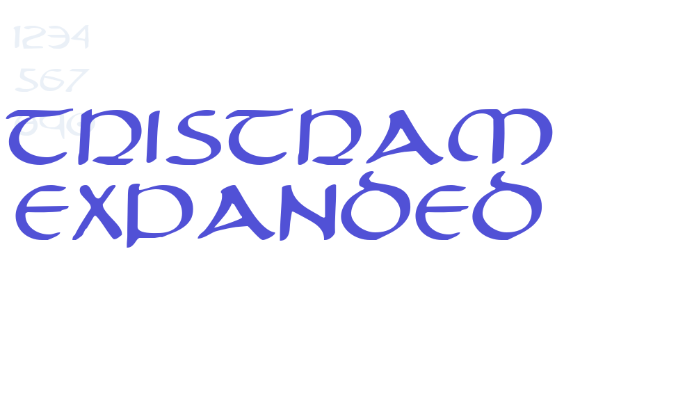 Tristram Expanded-font-download