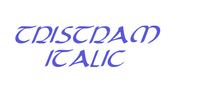 Tristram Italic Font Download