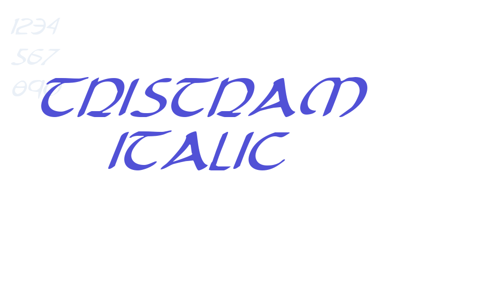 Tristram Italic-font-download