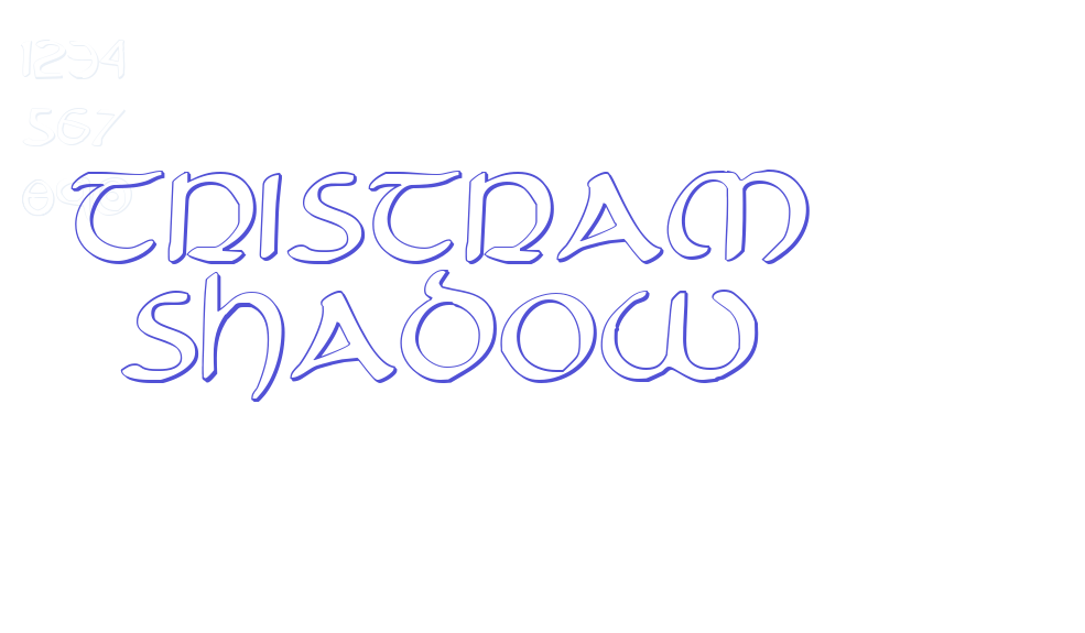 Tristram Shadow-font-download