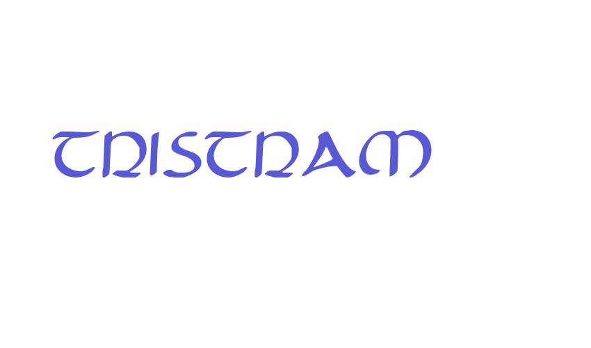 Tristram Font Download