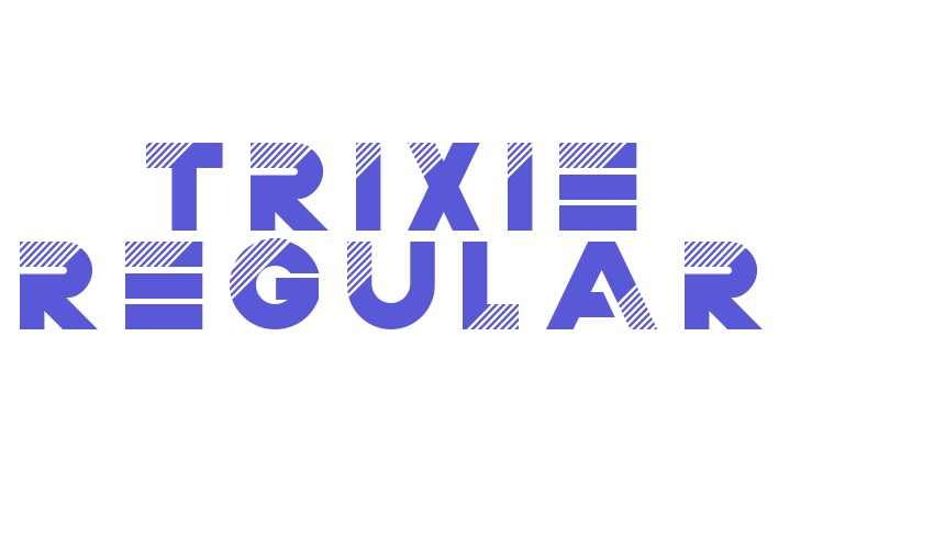 Trixie Regular Font