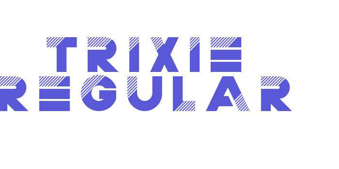 Trixie Regular Font Download