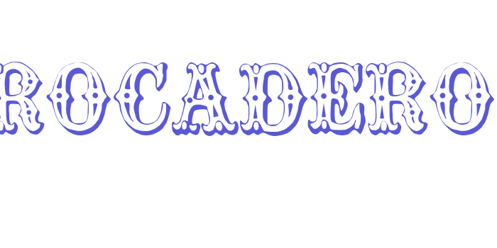 Trocadero Font Download