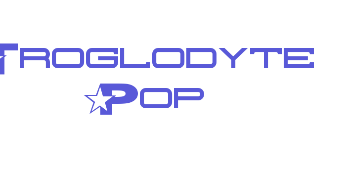 Troglodyte Pop Font Download