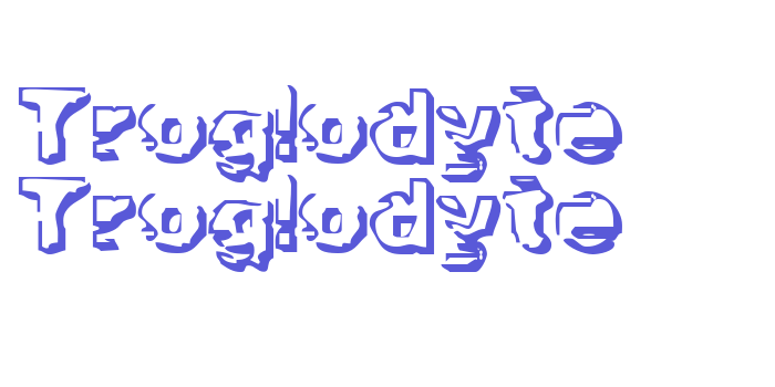 Troglodyte Troglodyte Font Download