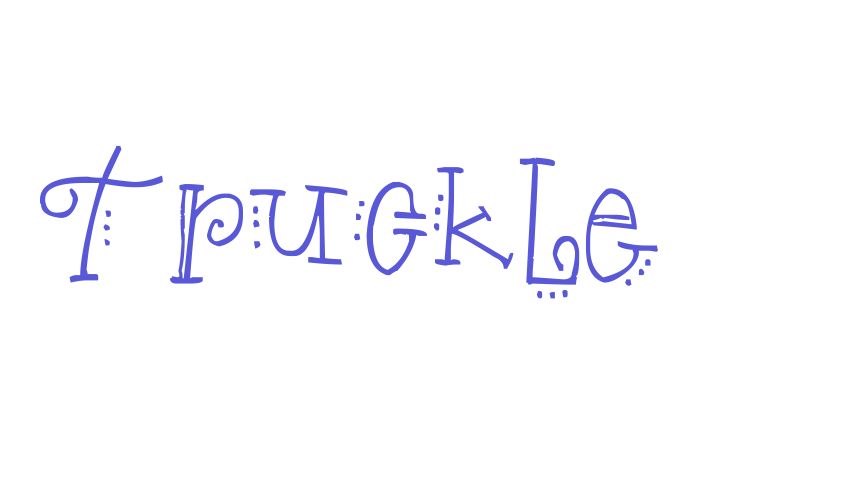 Truckle Font