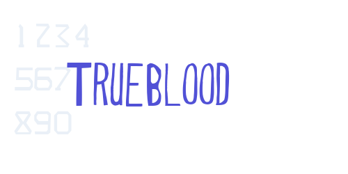 Trueblood-font-download