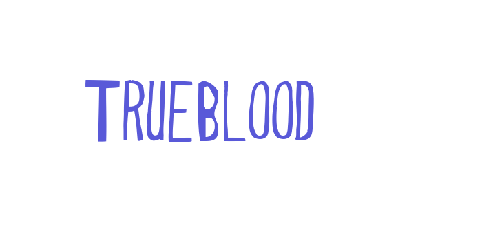 Trueblood Font