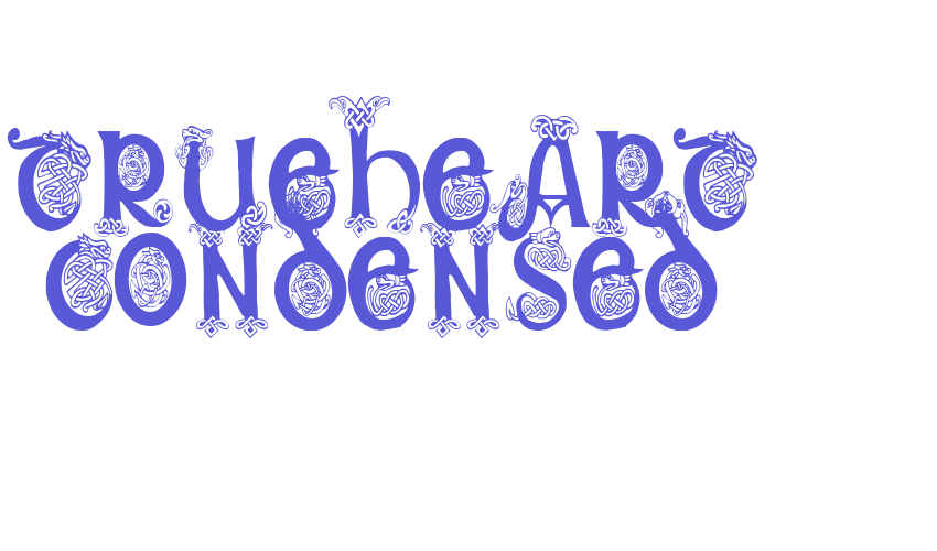 Trueheart Condensed Font Download