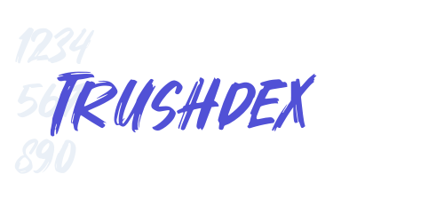 Trushdex-font-download