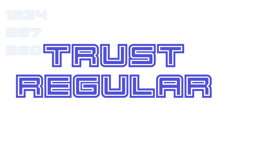 Trust Regular-font-download