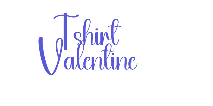 Tshirt Valentine Font Download