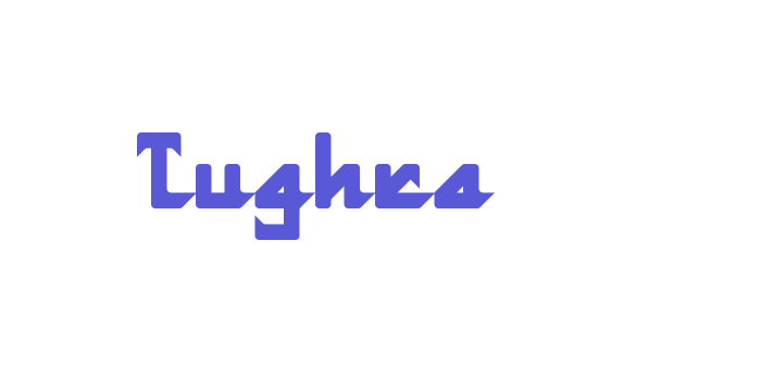 Tughra Font