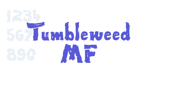 Tumbleweed MF font free