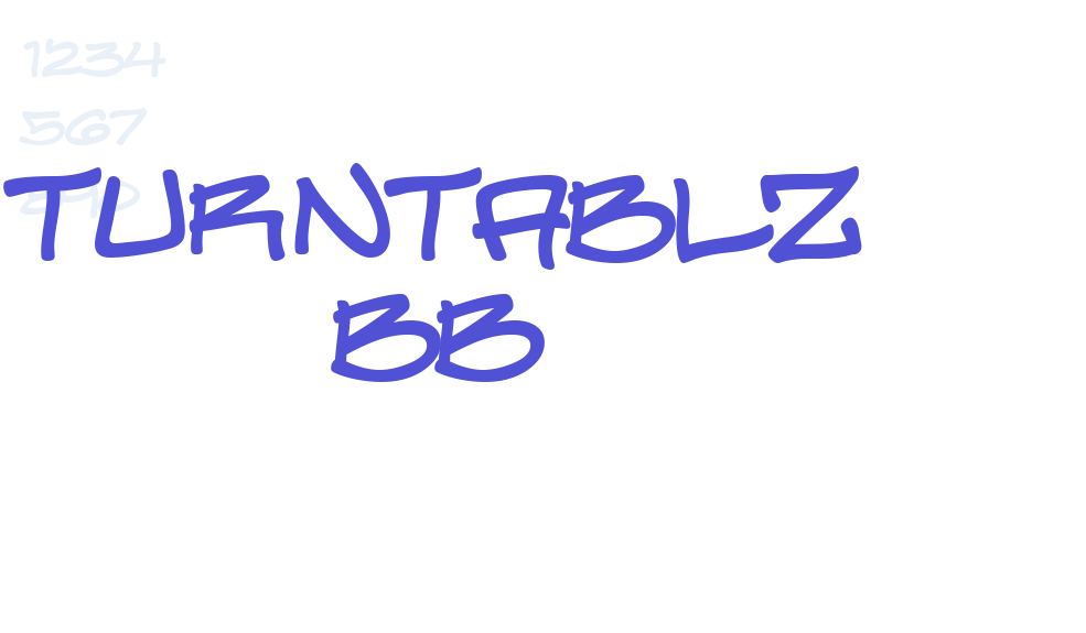 Turntablz BB-font-download