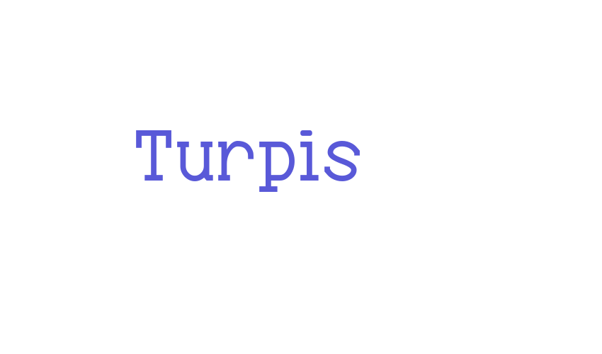 Turpis Font