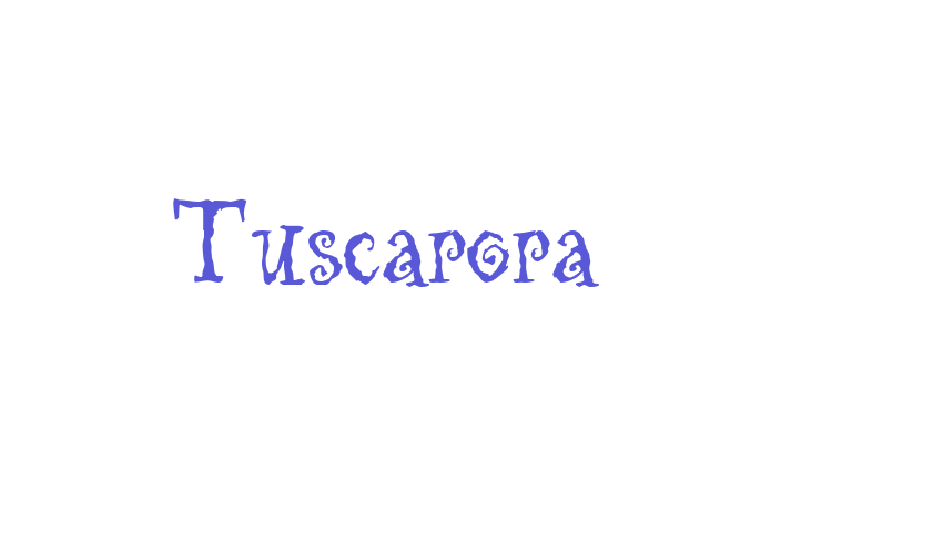 Tuscarora Font Download