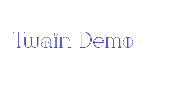 Twain Demo Font Download