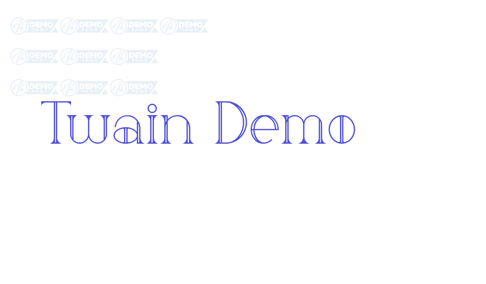 Twain Demo-font-download