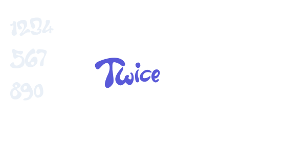 Twice font free