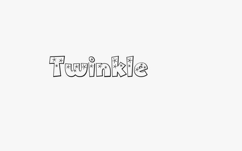 Twinkle Font