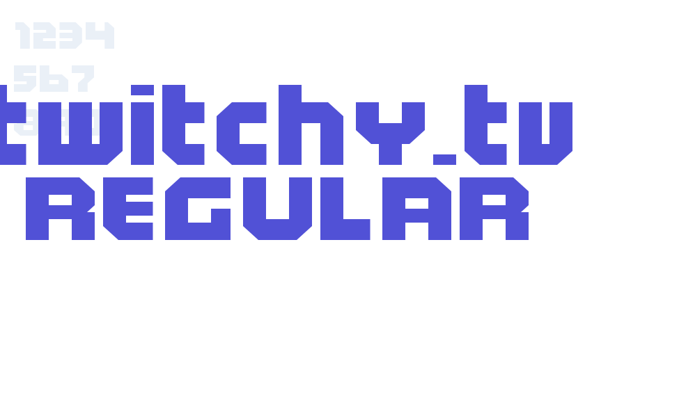 Twitchy.TV Regular-font-download