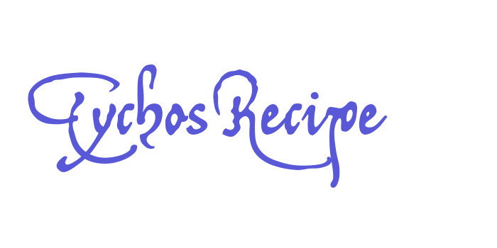 TychosRecipe Font Download