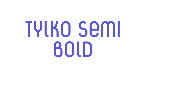 Tylko Semi Bold Font Download