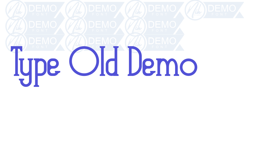 Type Old Demo-font-download