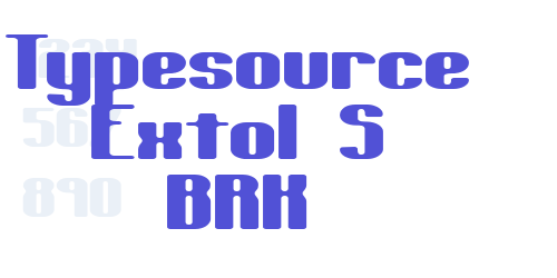 Typesource Extol S BRK-font-download