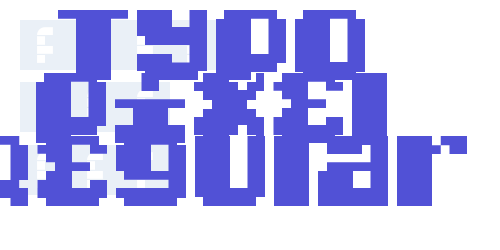 Typo pixel Regular-font-download