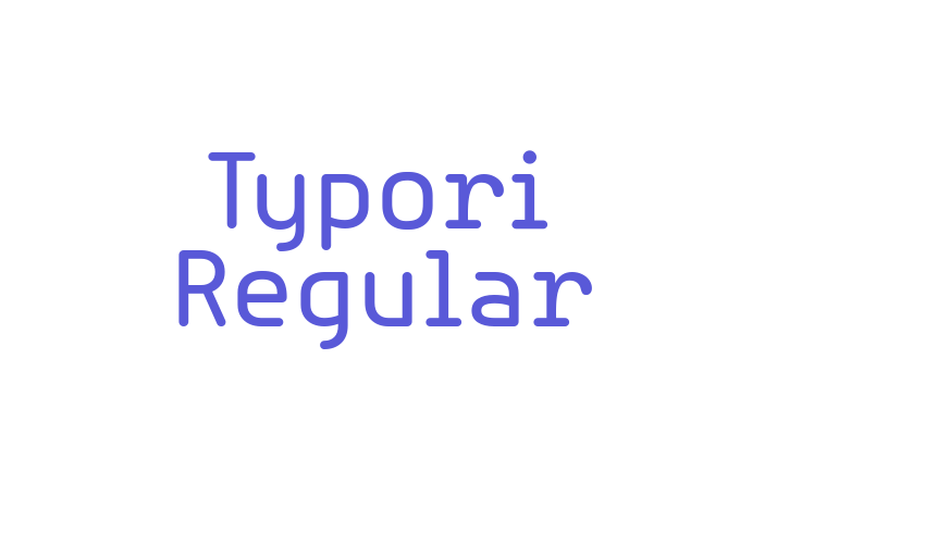 Typori Regular Font Download