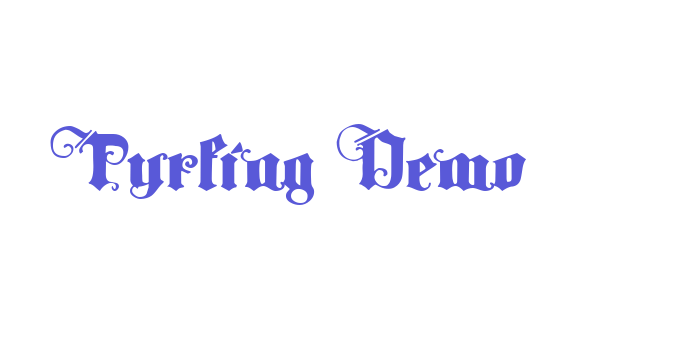 Tyrfing Demo Font Download