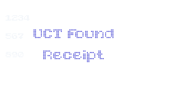 UCT Found Receipt font free