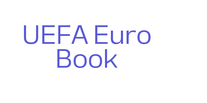 UEFA Euro Book Font Download