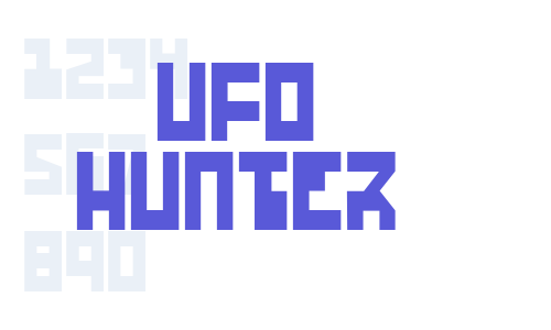 UFO Hunter Font Download