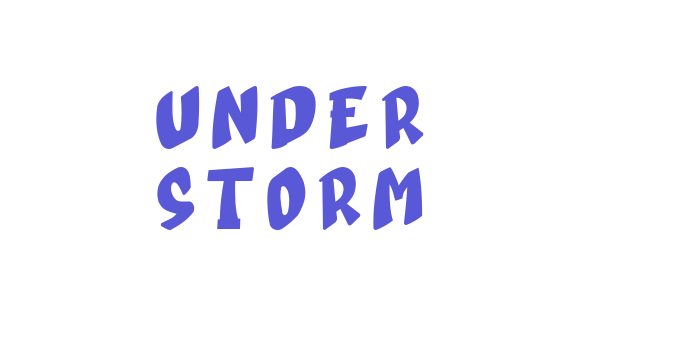 UNDER STORM Font Download