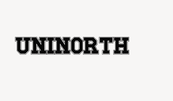 UNINorth Font