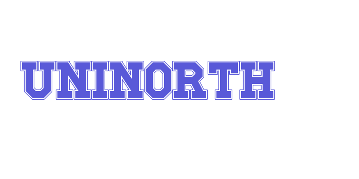 UNINorth Font