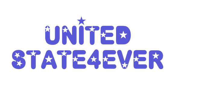 UNITED STATE4EVER Font Download